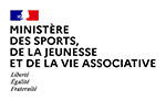 logo footer 150 Ministère des sports, de la jeunesse et de la vie associative