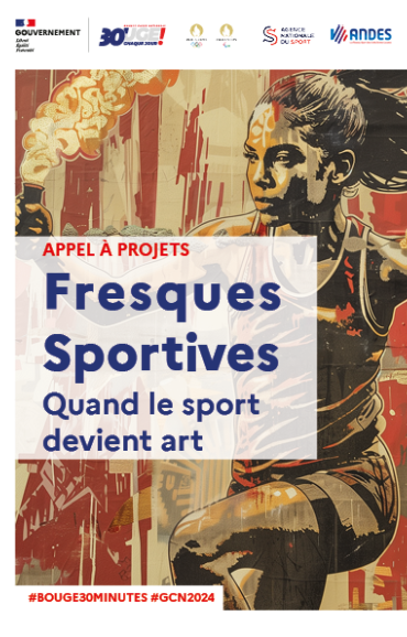 Flyer fresques sportives